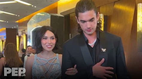 Kyline Alcantara And Kobe Paras Left The GMA Gala 2024 .